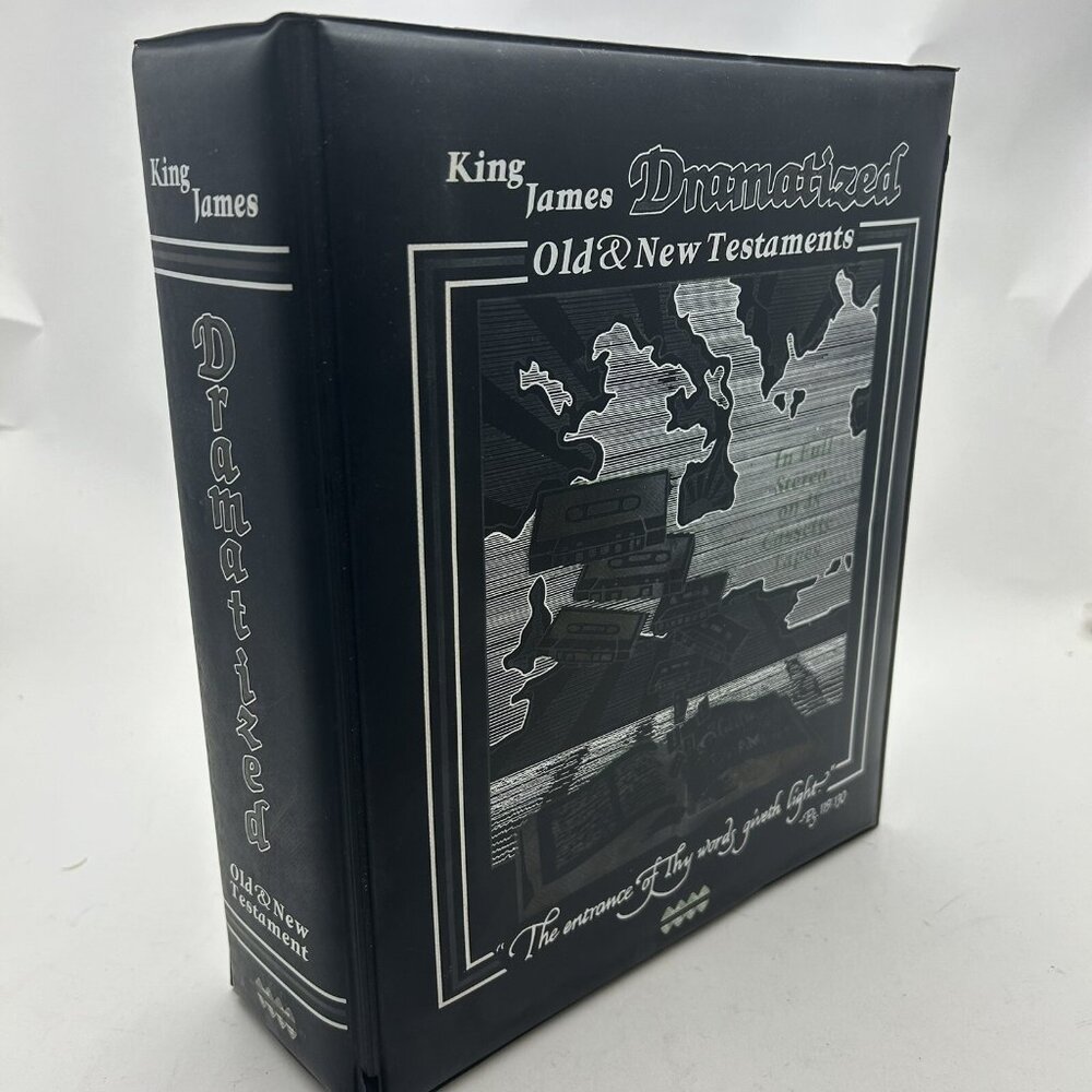 King James Dramatized Old & New Testaments (Audio Cassette Tapes) 48 tapes!